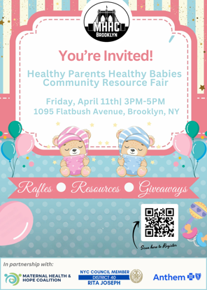 Healthy Parents Healthy Babies Community Resource Fair